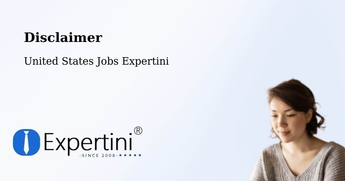 Disclaimer – Mount Joy - United States Jobs Expertini