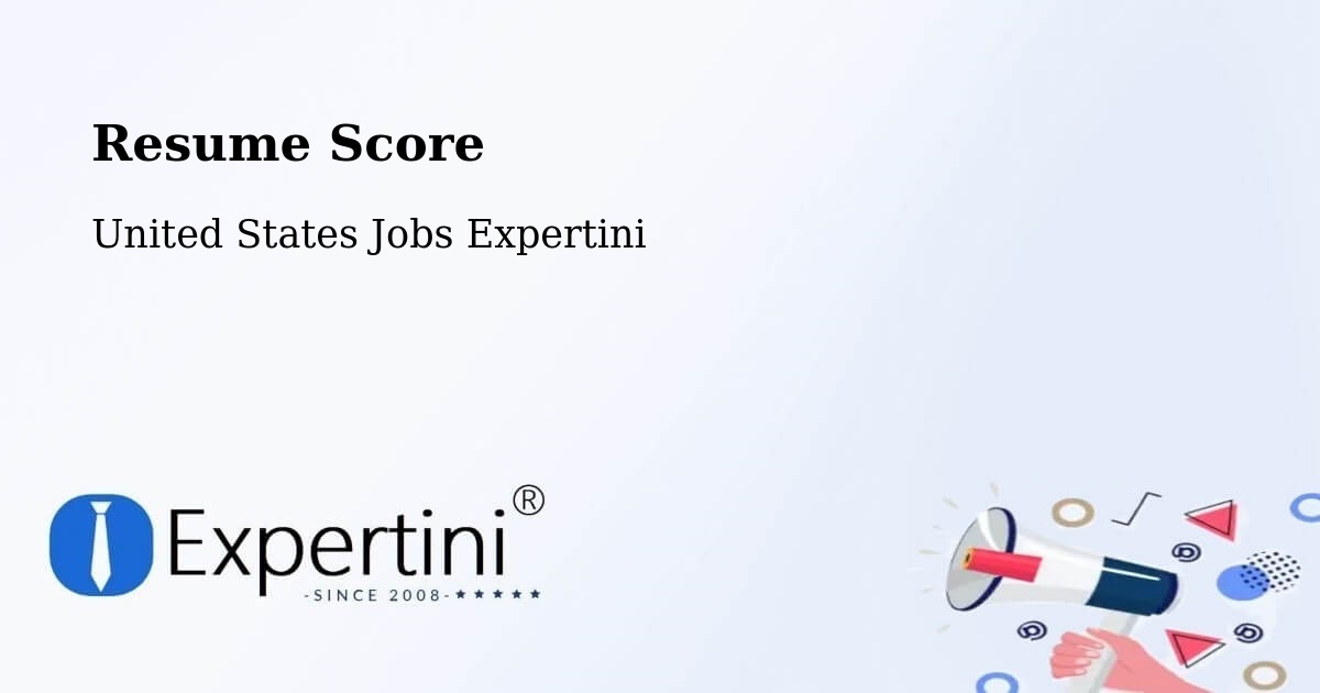 Resume Score & Job Description Match Tool – Mount Joy - United States Jobs Expertini