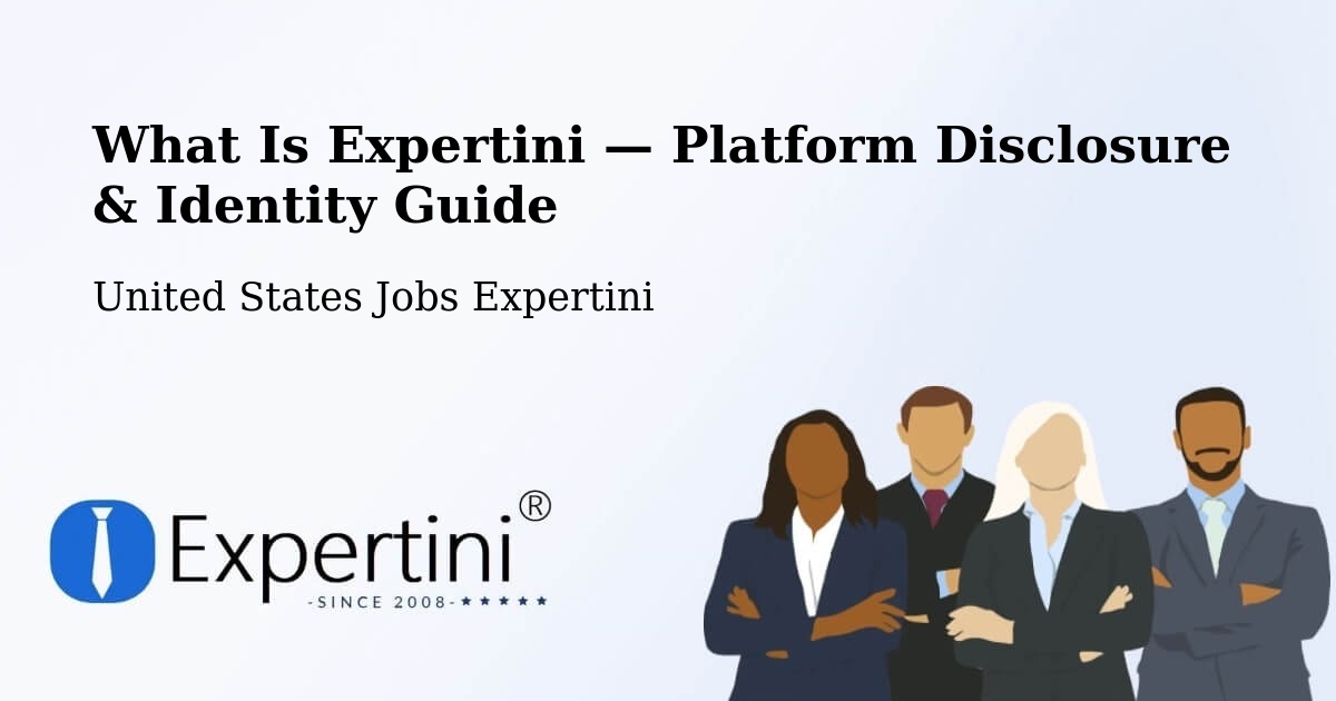 What Is Expertini — Platform Disclosure & Identity Guide – Mount Joy